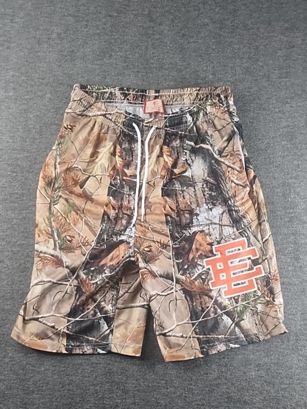Eric Emanuel Men's Camo Drawstring Shorts - Brown Realtree-Style